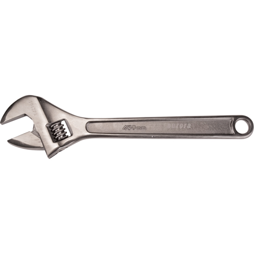 Adjustable Wrench, 18" L, 2-1/4" Max Width, Black Equipment World