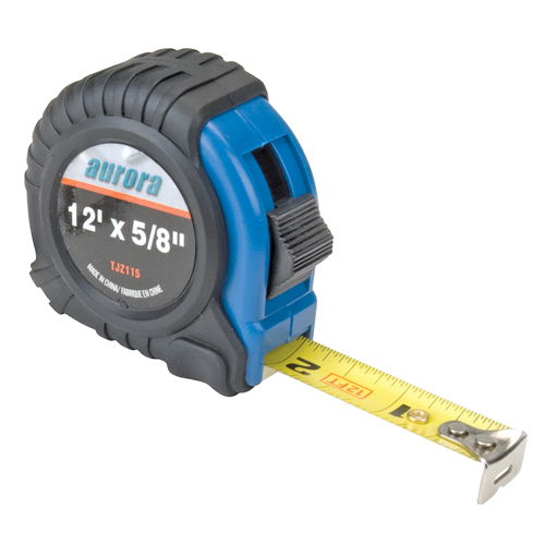Measuring Tape , 5/8" x 12', in/ft. Graduations Equipment World