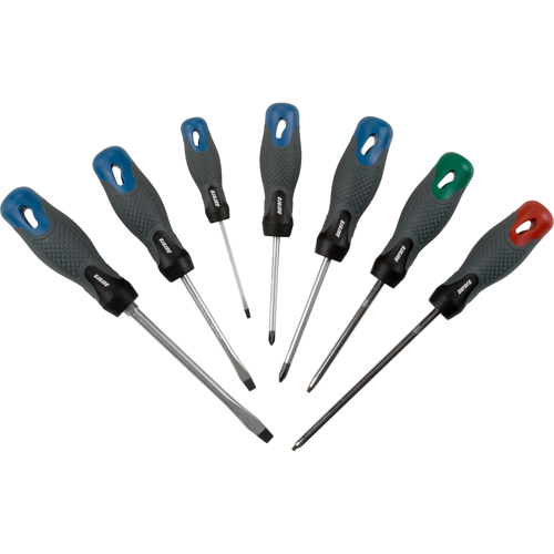 Screwdriver Set, 7 Pcs. Equipment World