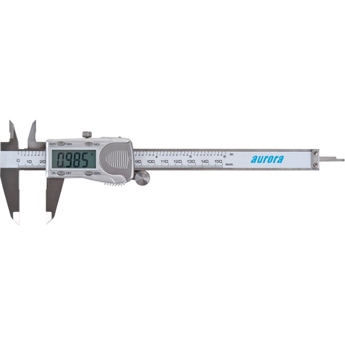 Electronic Digital Calipers, 0.001" (0.03 mm) Resolution, 0 - 6" (0 - 152 mm) Range Equipment World