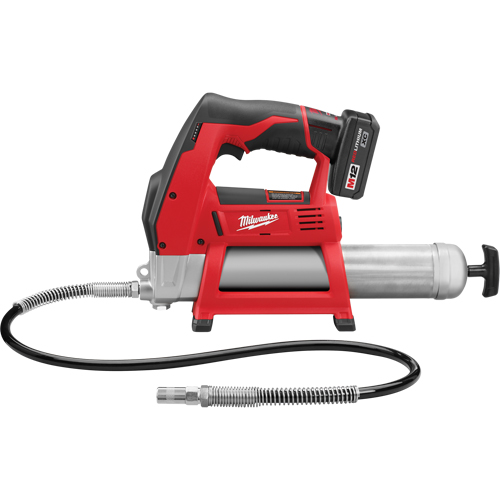 M12 Cordless Grease Gun Kit, Lithium-Ion, 12 V Equipment World