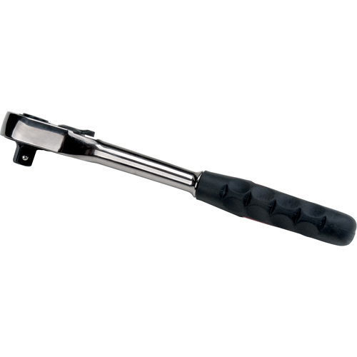 Quick-Release Rubber Grip Ratchet Wrench, 3/8" Drive, Rubber Handle Equipment World