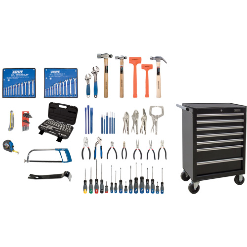 Intermediate Tool Set with Steel Chest, 112 Pieces Equipment World