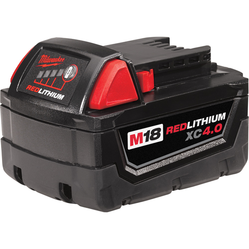 M18 Redlithium Battery, Lithium-Ion, 18 V, 4 A Equipment World