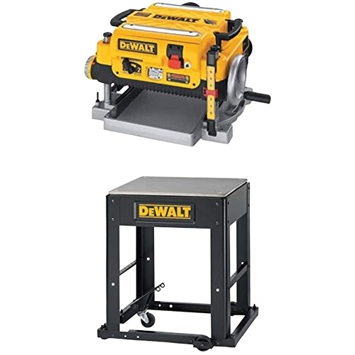 2-Speed Thickness Planer with Stand, 19-3/4" W x 22-1/2" L x 13-1/2" H, 20000 RPM No Load Speed Equipment World