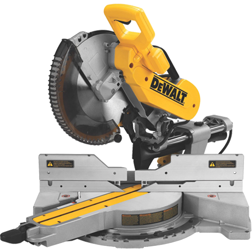 12" Double Bevel Sliding Compound Mitre Saw, 12", 15 A, 120 V Equipment World