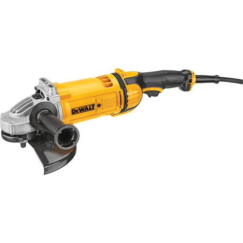 Large Angle Grinder with No Lock-On Switch, 9", 120 V, 15 A, 6500 RPM Equipment World