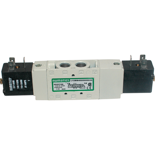 Pilot 5-Way 2-Position 4-Way Solenoid Valves, 3/8" Pipe, 150 PSI Equipment World