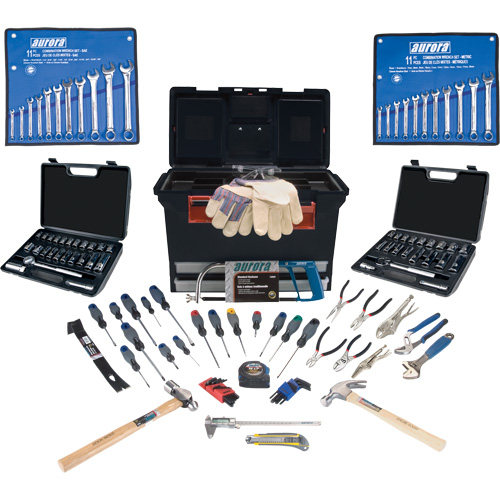 Professional Tool Set, 118 Pieces Equipment World