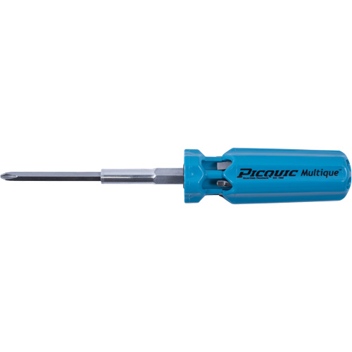 Multique Multi-Bit Screwdrivers, 2-1/2" L Equipment World