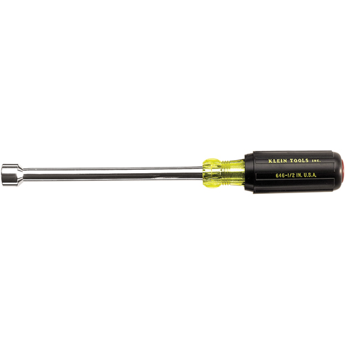 Nut Drivers- 6" Shafts, 3/8" Drive, 9-3/4" L, Magnetic Equipment World