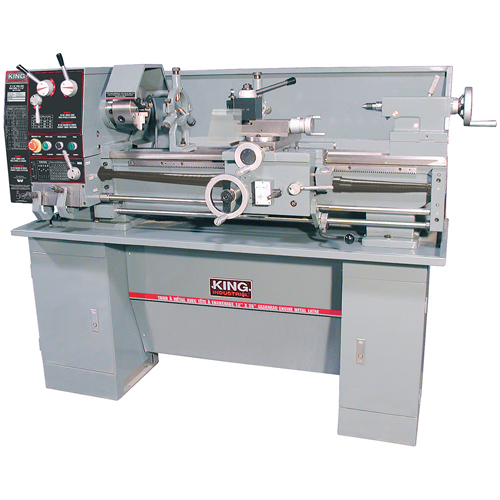 Gearhead Metal Lathes- With Taper Attachements, 65" L x 28" W x 49" H Equipment World