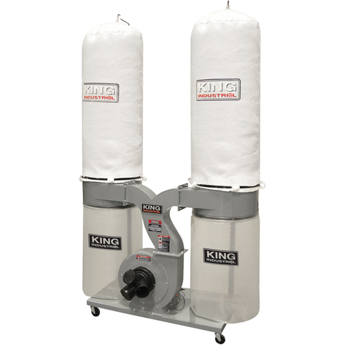 Dust Collectors, 55-1/2" x 23" x 99" Equipment World