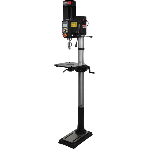 Nova Viking DVR Floor Model Drill Press, 16", 5/8" Chuck, 3000 RPM Equipment World
