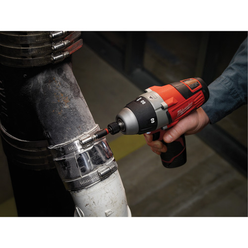 M12 Cordless No-Hub Driver (Tool Only), Lithium-Ion, 12 V, 80 in-lbs Torque Equipment World