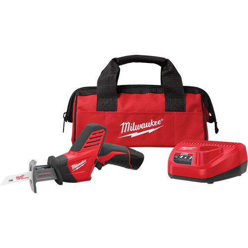 M12 Hackzall&reg; Reciprocating Saw Kit, 12 V, Lithium-Ion Battery, 0 - 3000 SPM Equipment World