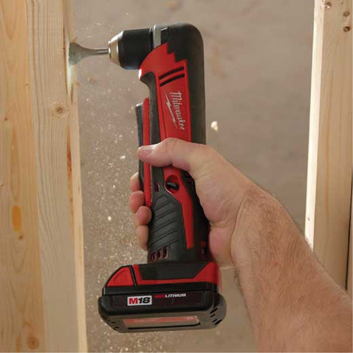 M18 Cordless Right Angle Drill (Tool Only), 18 V, 3/8" Chuck, Lithium-Ion Equipment World