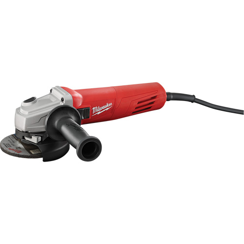 Small Angle Grinder with Slide Lock-On Switch, 4-1/2", 120 V, 11 A, 11000 RPM Equipment World