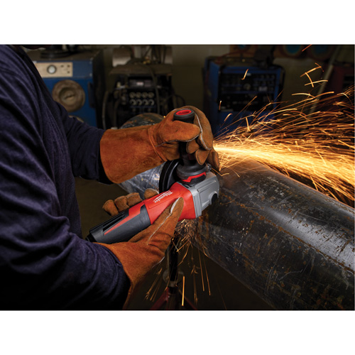 Small Paddle No-Lock Angle Grinder, 6", 120 V, 13 A, 9000 RPM Equipment World