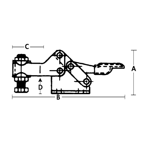 Brides de fixation horizontale - S&eacute;rie 205 Equipment World