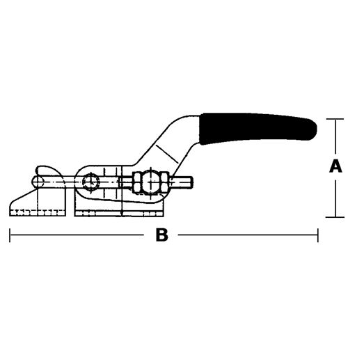 Latch Clamps - 300 Series, 360 lbs. Clamping Force Equipment World