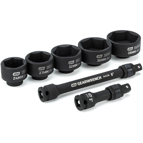 6-Piece Oil Canister Socket Set Service Kit Equipment World