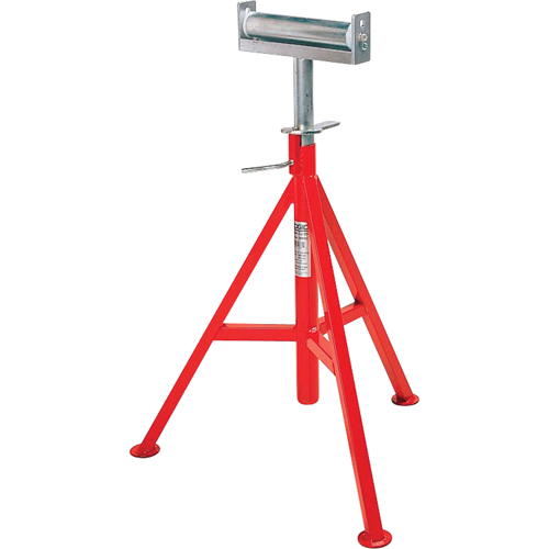 Conveyor Head Pipe Stand #CJ-99, 74-112 cm Height Adjustment, 12" Max. Pipe Capacity, 1000 lbs. Max. Weight Capacity Equipment World