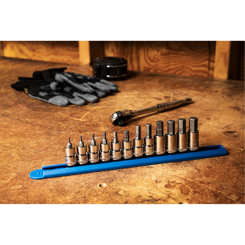 Metric Socket Set, Hex, 3/8" Drive, 12 Pcs Equipment World