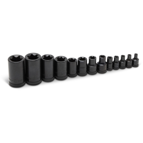 External Torx&reg; Socket Set, 1/2"/1/4"/3/8" Drive Equipment World