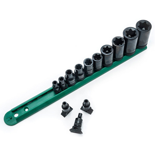 External Torx&reg; Socket Set, 1/2"/1/4"/3/8" Drive Equipment World