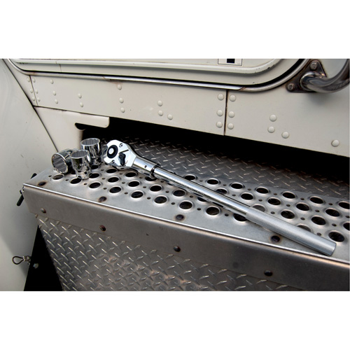 24-Tooth Quick Release Teardrop Ratchet, 3/4" Drive, Plain Handle Equipment World