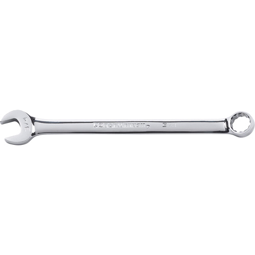 Long Pattern Combination Wrench, 12 Point, 3/4", Chrome/Polished Finish Equipment World