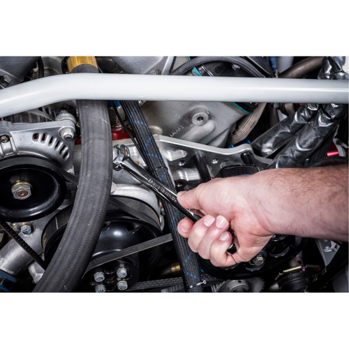 12-Point Long Pattern Wrench Set with Tool Roll, Combination, 15 Pieces, Imperial Equipment World