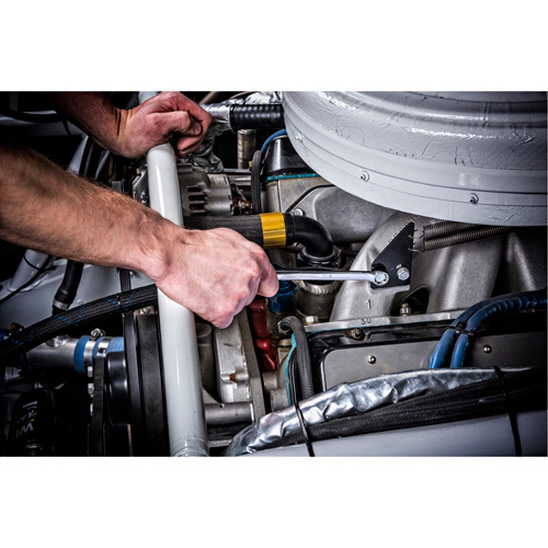 12-Point Long Pattern Wrench Set with Tool Roll, Combination, 15 Pieces, Imperial Equipment World