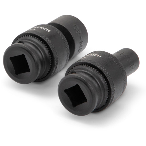 15-Piece 3/8" Drive 6 Point Universal Impact Metric Flex Socket Set Equipment World