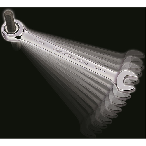 72-Tooth 12 Point Ratcheting SAE Wrench Set, Combination, 5 Pieces, Imperial Equipment World
