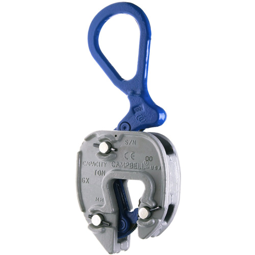 GX Plate Clamp, 2000 lbs. (1 tons), 3/4" - 1-3/8" Jaw Opening Equipment World