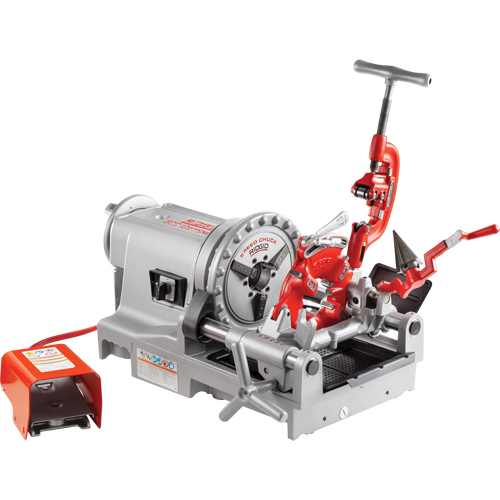 Compact Threading Machine # 300, 52 RPM, 1/2" - 2" Pipe Thread Equipment World