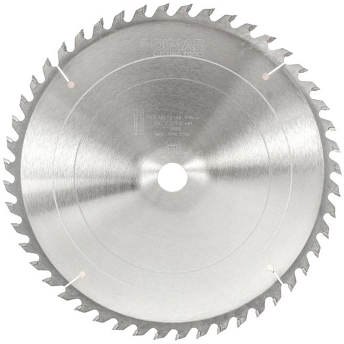 Industrial Saw Blade - Crosscut Thin Kerf, 12", 48 Teeth, Wood Use Equipment World