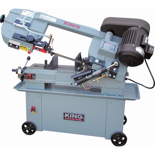 Metal Cutting Band Saws, Horizontal/Vertical, Round 7" and  7" x 12" Rectangular Cutting Capacity Equipment World