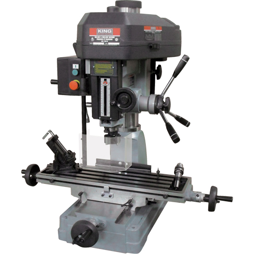 Milling Drilling Machines, 12 Speeds, 1-1/4" Drilling Capacity Equipment World