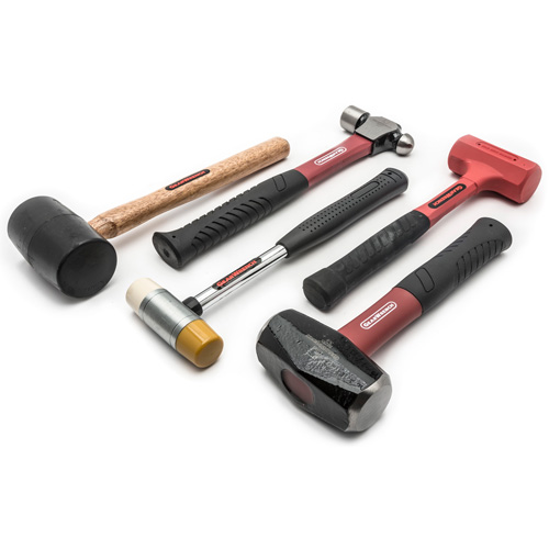 Hammer & Mallet Set, 5 Pieces Equipment World