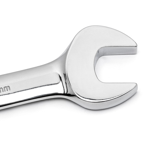 72-Tooth Ratcheting Combination Wrench, 12 Point, 30 mm, Chrome/Polished Finish Equipment World