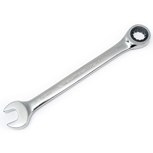 72-Tooth 12 Point Ratcheting Wrench Set, Combination, 5 Pieces, Metric Equipment World