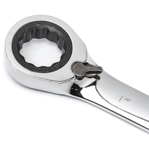 72-Tooth 12 Point Reversible Ratcheting SAE Wrench Set with Tool Roll, Combination, 7 Pieces, Imperial Equipment World