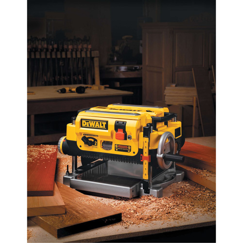 2-Speed Thickness Planer, 19-3/4" W x 22-1/2" L x 13-1/2" H, 20000 RPM No Load Speed Equipment World