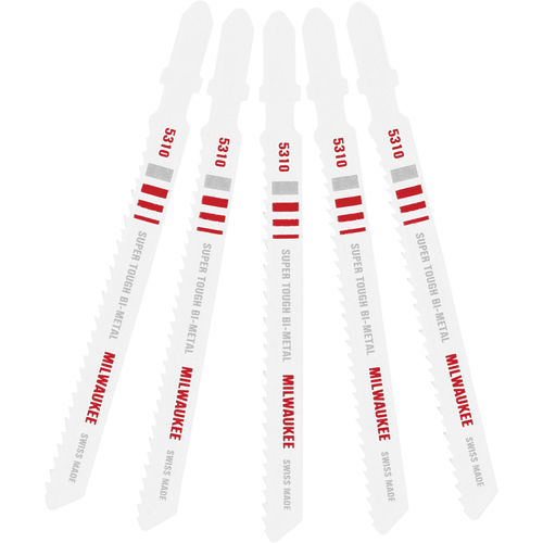 Jigsaw Blade, Bi-Metal, T-Shank, 4" L, 10 TPI Equipment World