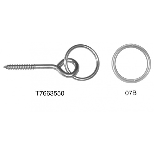Campbell&reg; Welded Ring, 2", Nickel-Plated Equipment World