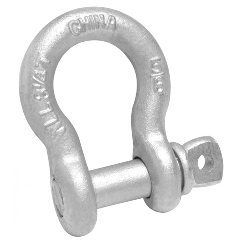Anchor Shackle, 5/16", Screw Pin, Hot Dip Galvanized Equipment World