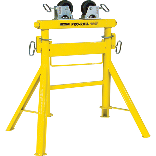 Pro Roll Pipe Stand, 2000 lbs. Load Capacity, 36" Pipe Capacity Equipment World